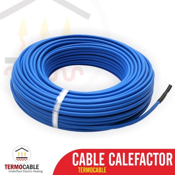 Rollo Cable Calefactor Losa Radiante 220w Para 2.2 M2