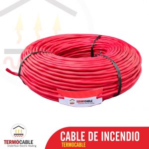 Cable De Incendio 2×1.35 Mm2 Blindado X 100mts