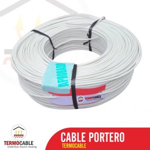 Cable Portero Eléctrico Alarma 4 Pares C/ Neutro 100mts
