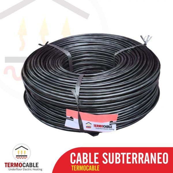Cable Subterráneo De 2 Pares 100 Metros