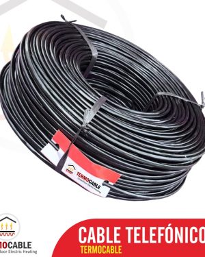 Rollo Cable Telefónico Exteriores 6 Pares Rollo 200 Metros