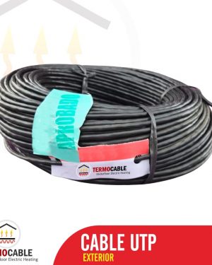 Cable Utp Exterior Categoría 5e 4 Pares Cobre 0.4mm 100mts