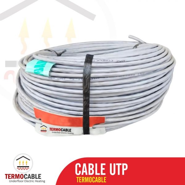 Cable Utp Categoría 5e Para Interior Cobre 0.4mm X 100mts